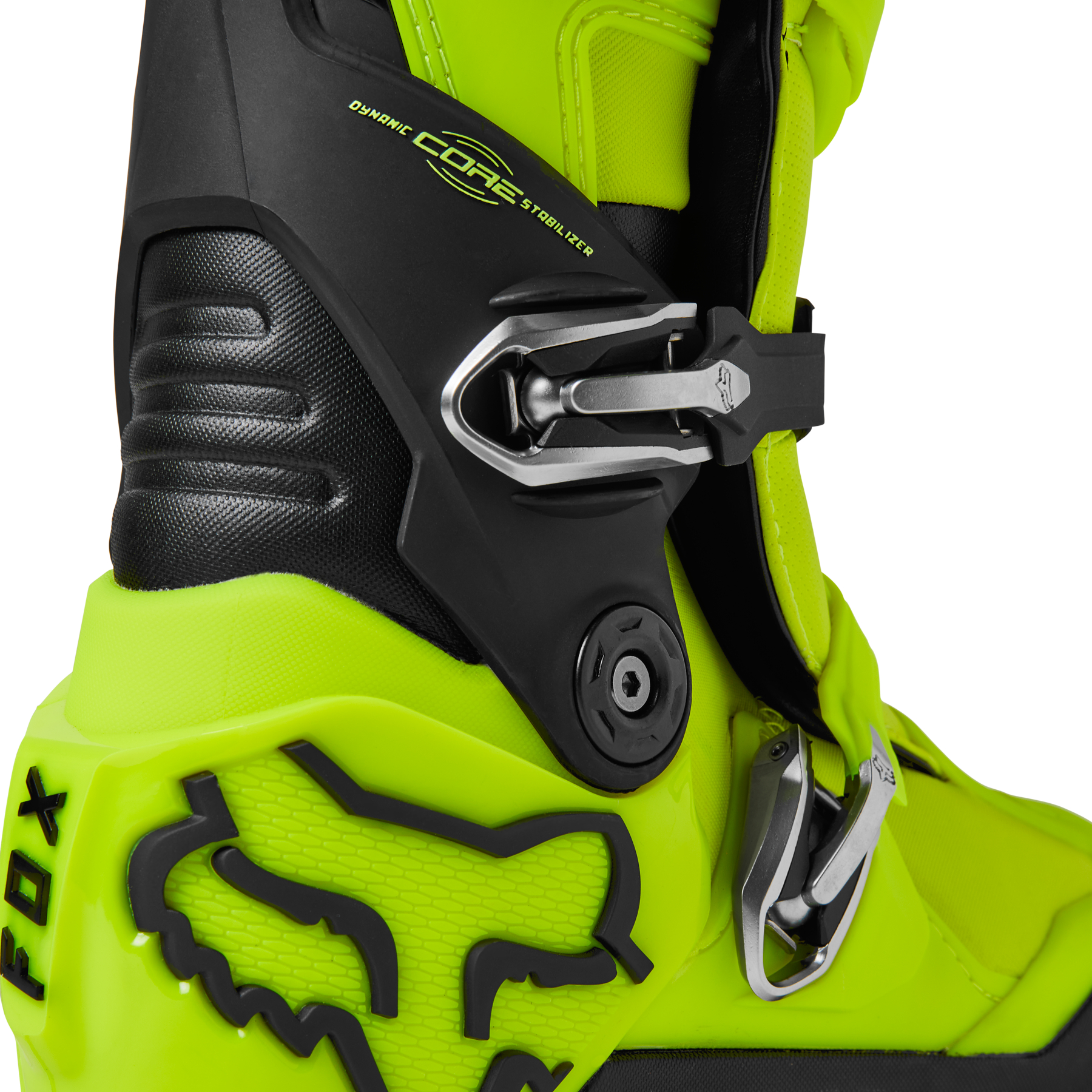 Fox Racing Motion Motocross Boots (Fluorescent Yellow) 29682-130