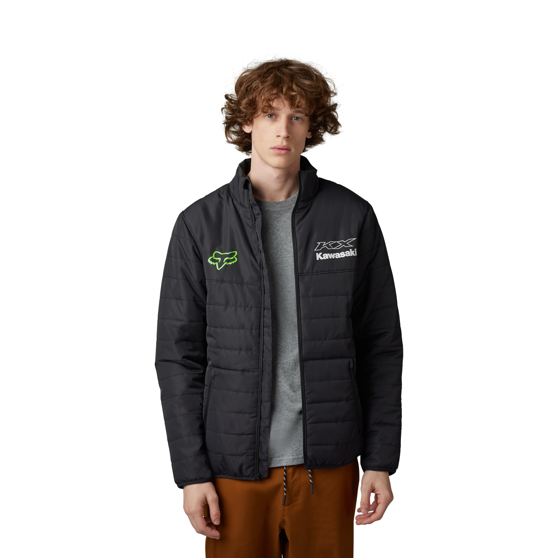 Fox Racing Fox X Kawi Howell Jacket (Black) (Large) 30588