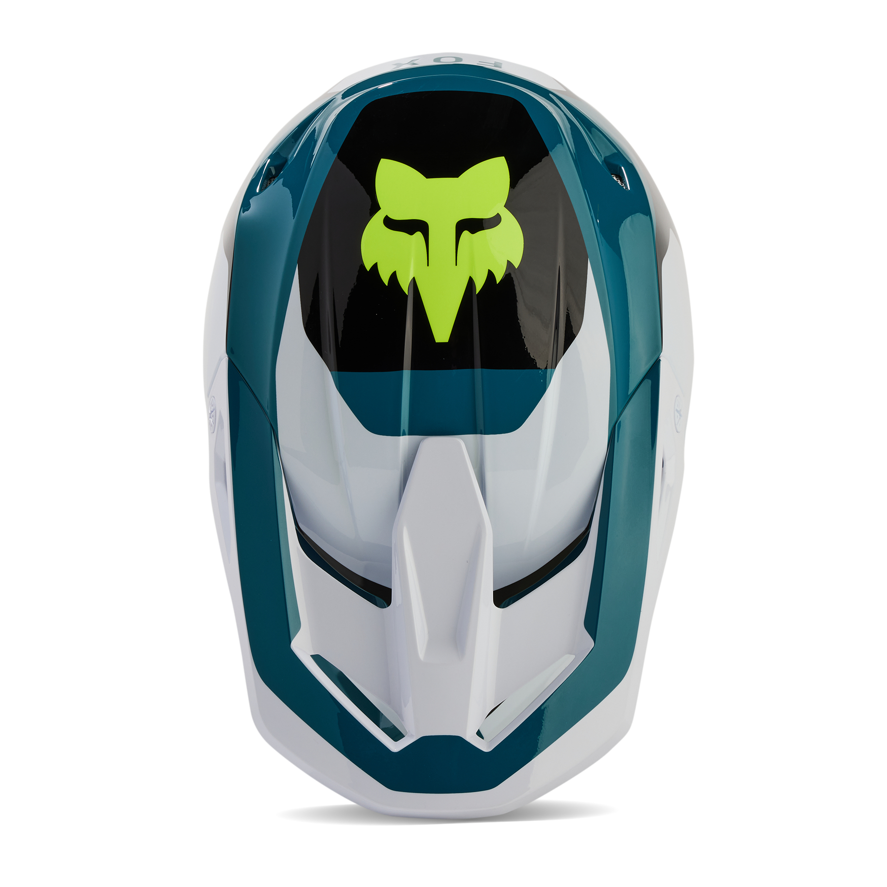 Fox Racing V1 Nitro Motocross Helmet (Maui Blue) 31370-551 | eBay