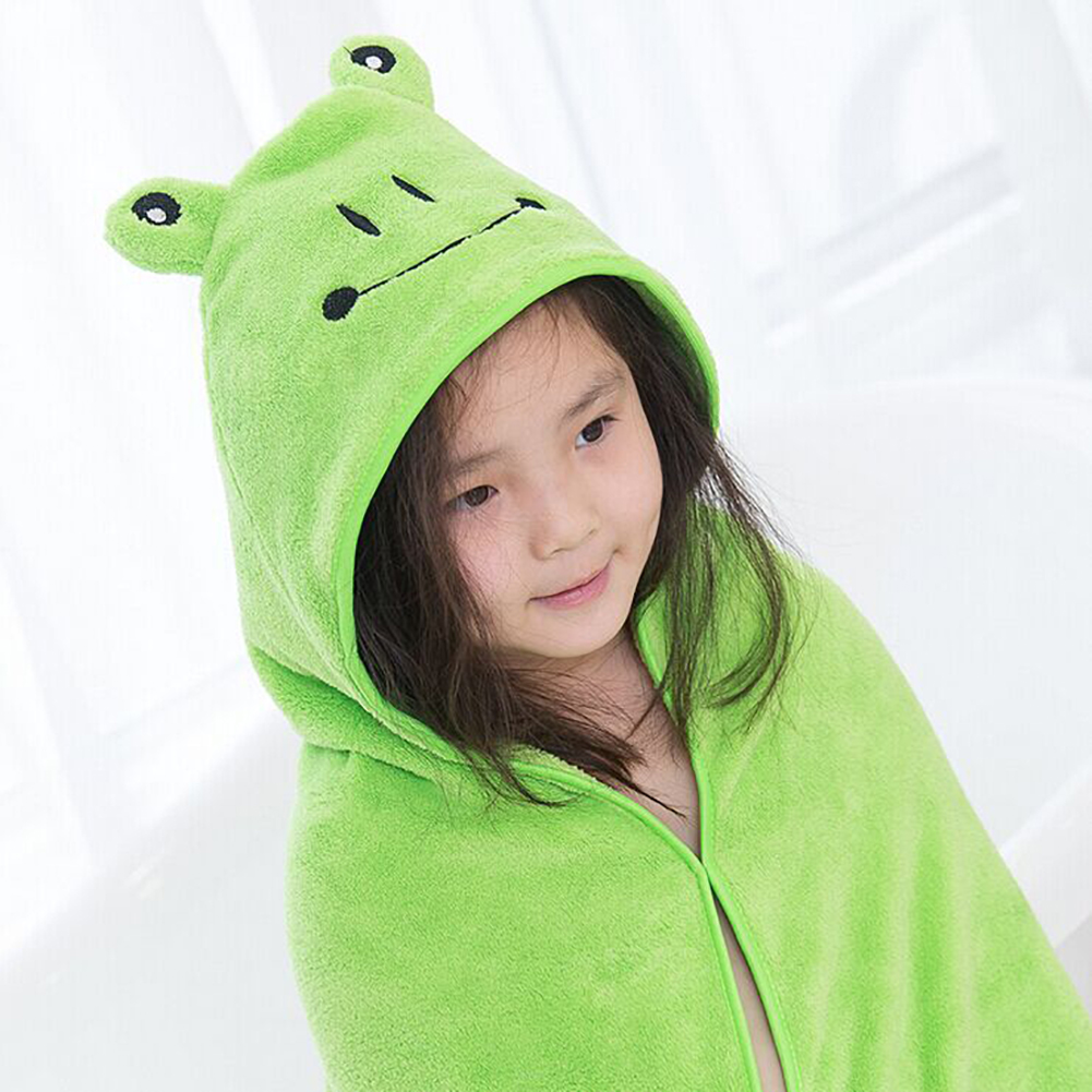 hooded swim poncho