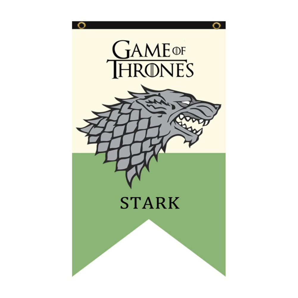House Banner Game Of Thrones Flag Decor Stark Hanging Banner Gardon