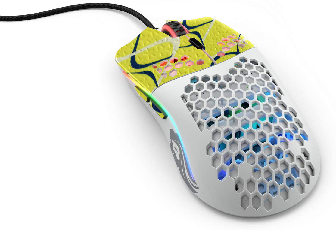 PRE CUT Anti Slip Durasoft Mouse Grip Sticker for Glorious Model O