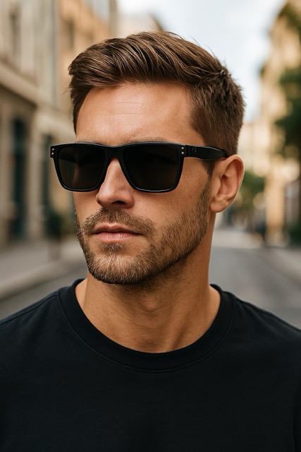 Square Urban Sunglasses with Polarized TAC Lenses Street Style Eyewear - Picture 7 of 16