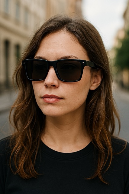 Square Urban Sunglasses with Polarized TAC Lenses Street Style Eyewear - Picture 8 of 16