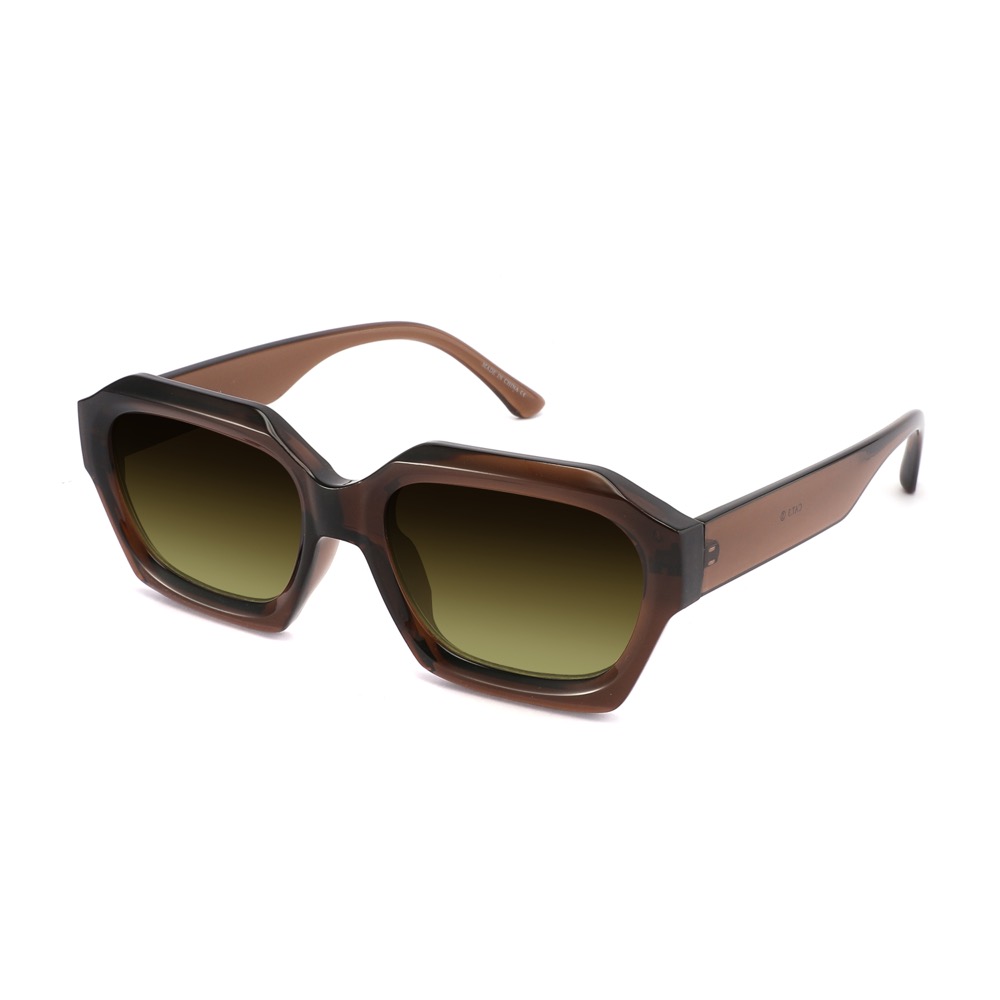Women’s Oversized Square Sunglasses with Classic Polycarbonate Lenses - UV - Picture 5 of 8