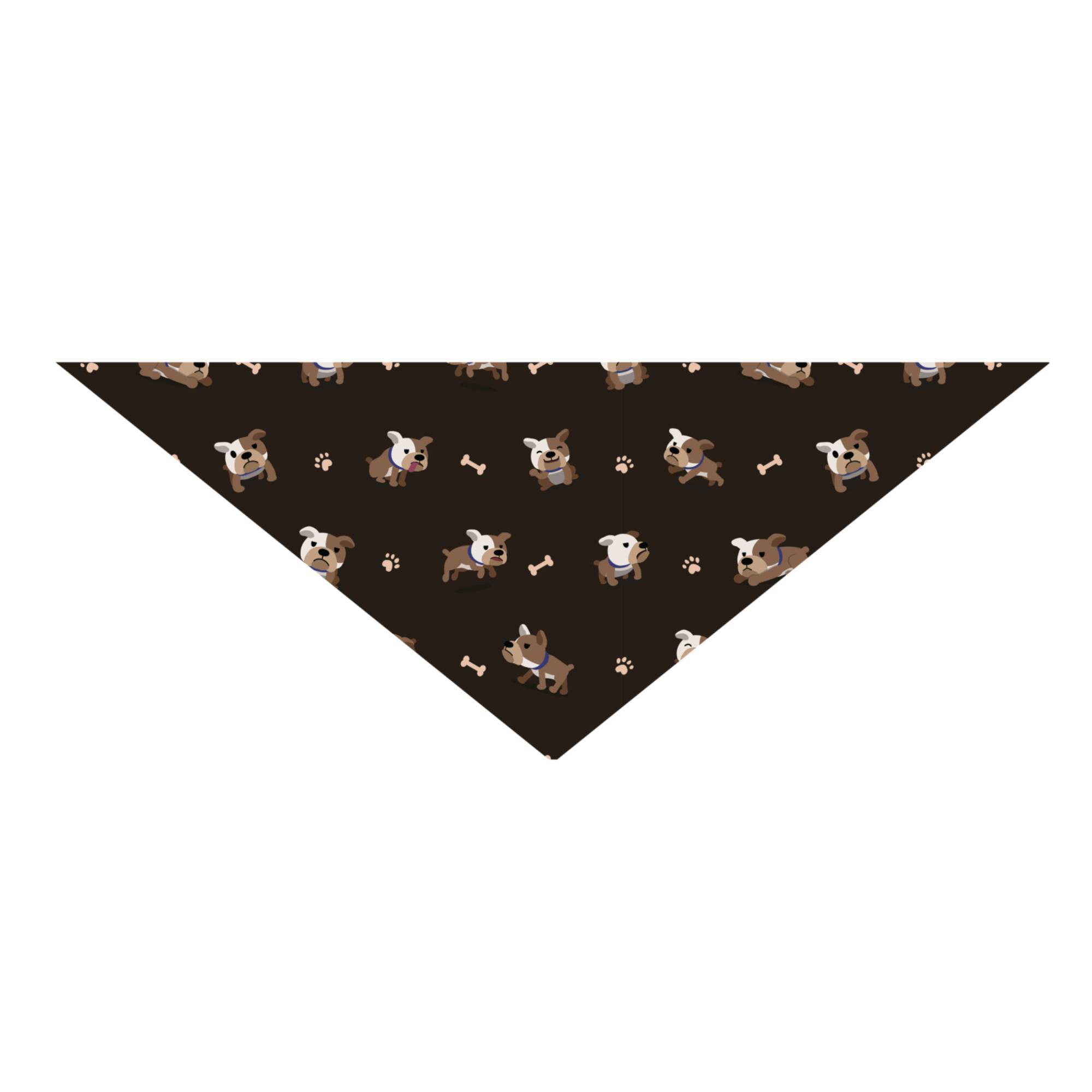 Mechaly Cotton Funny Dog Bandana with Designs Durable Birthday Pet Scarf - Picture 11 of 27