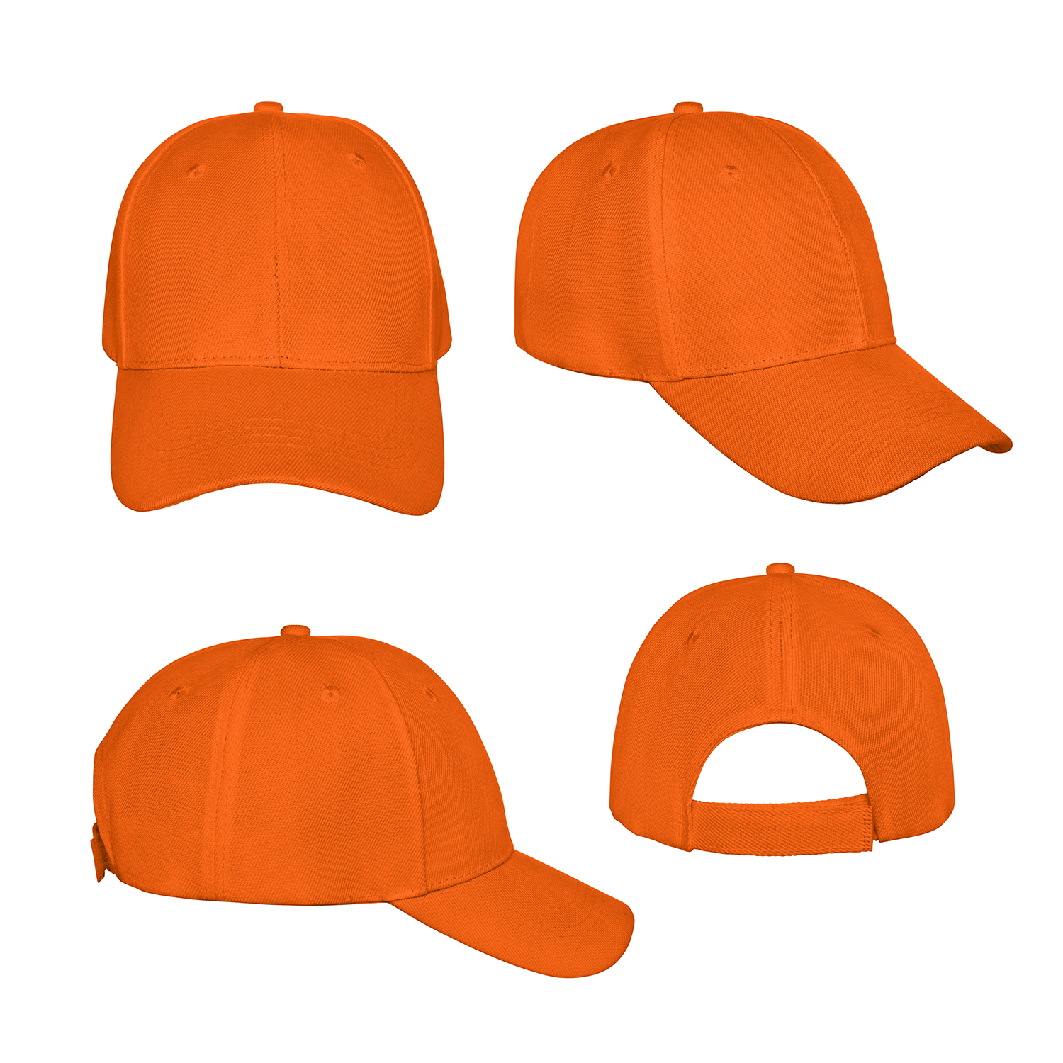 Pack of 15 Bulk Wholesale Plain Baseball Cap Hat Adjustable - Picture 28 of 51