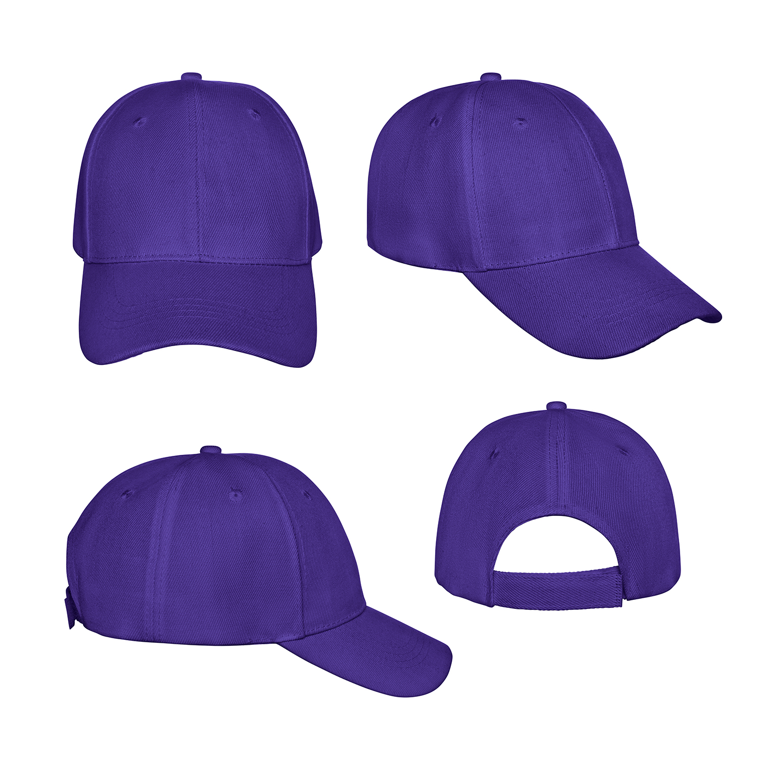 Pack of 15 Bulk Wholesale Plain Baseball Cap Hat Adjustable - Picture 36 of 51