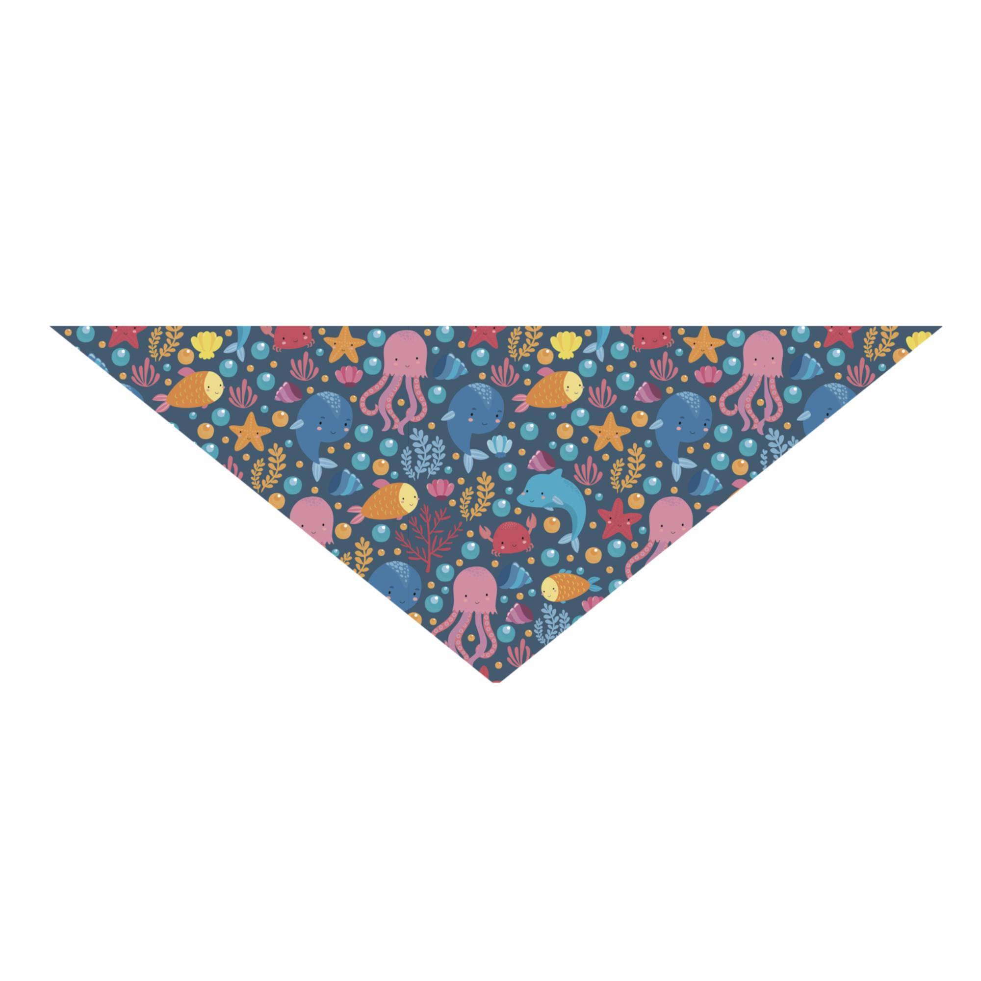 Mechaly Cotton Funny Dog Bandana with Designs Durable Birthday Pet Scarf - Picture 17 of 27