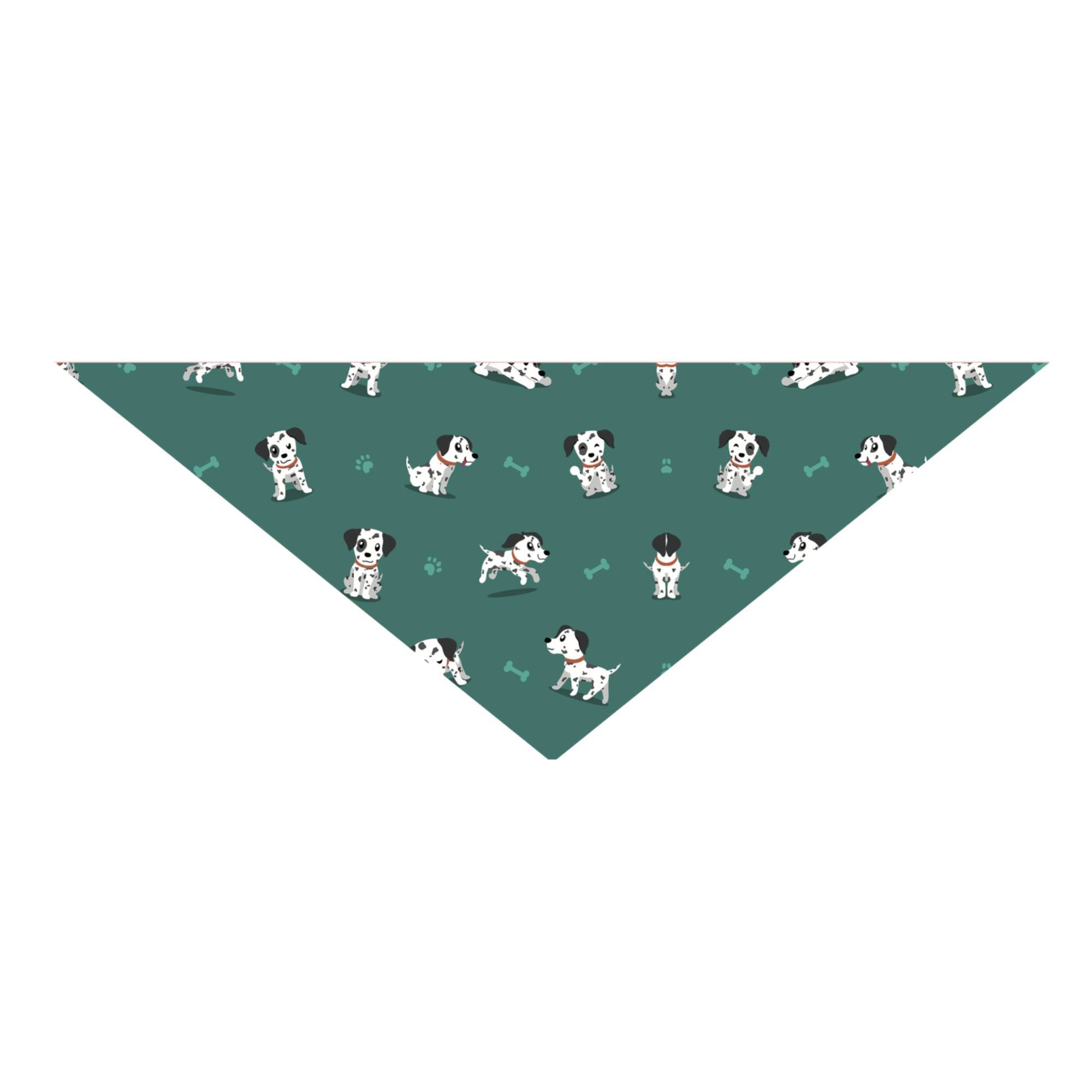 Mechaly Cotton Funny Dog Bandana with Designs Durable Birthday Pet Scarf - Picture 21 of 27