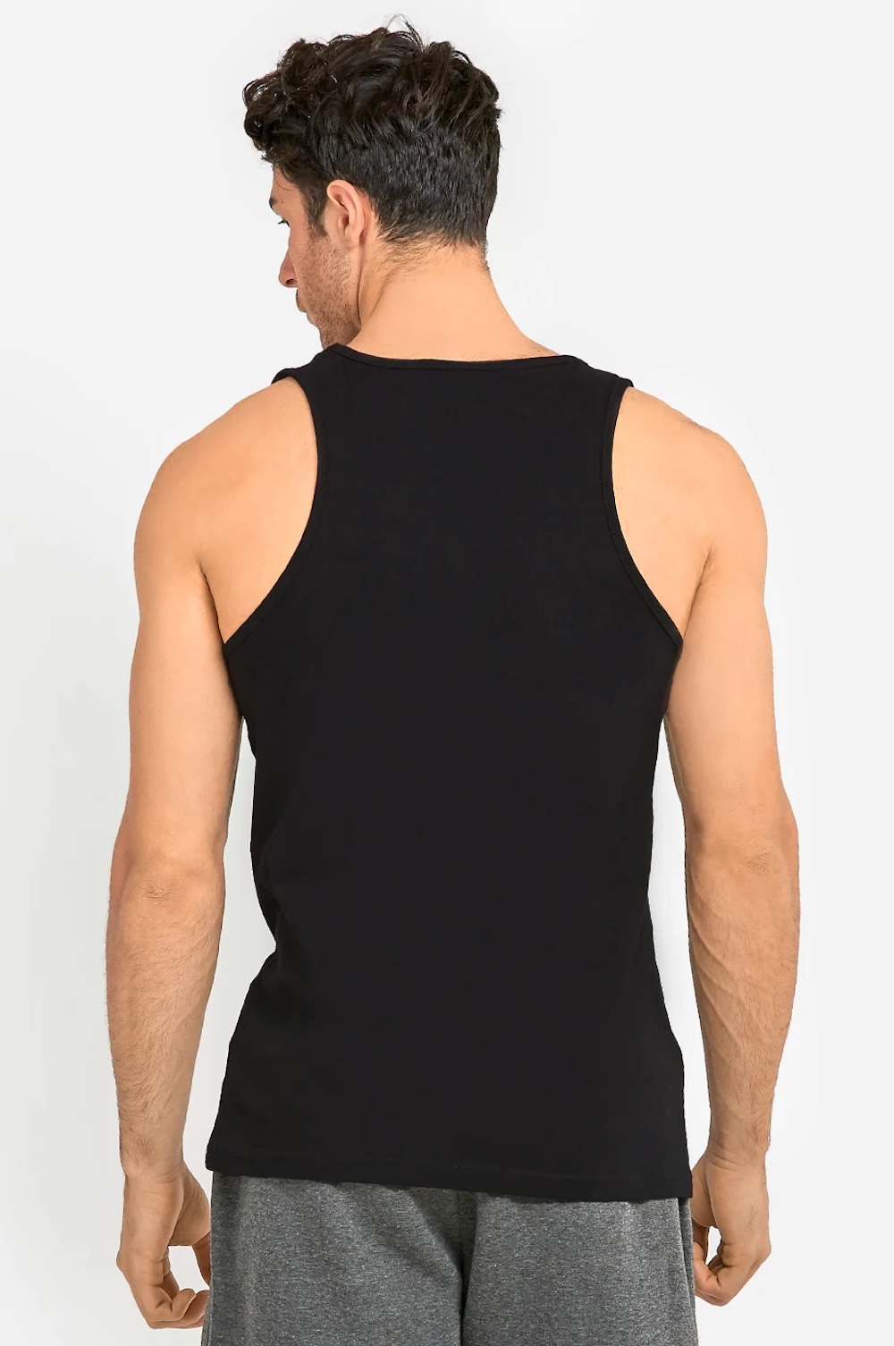 Pack of 6 Men’s Heavyweight Cotton Tank Tops - Picture 7 of 13