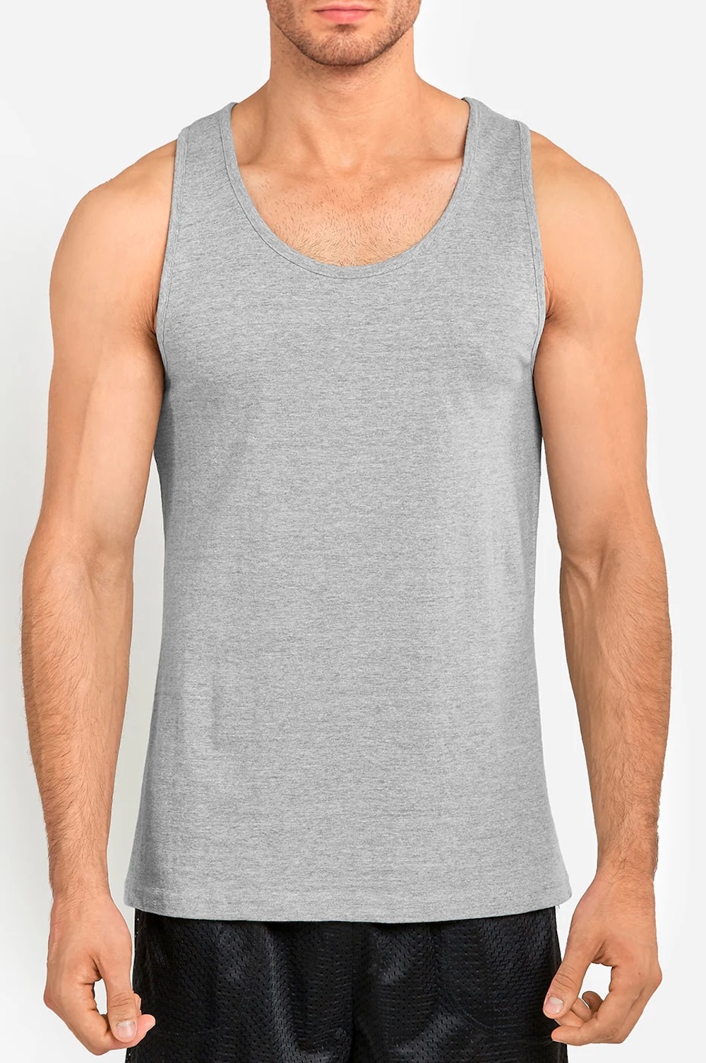 Pack of 6 Men’s Heavyweight Cotton Tank Tops - Picture 9 of 13