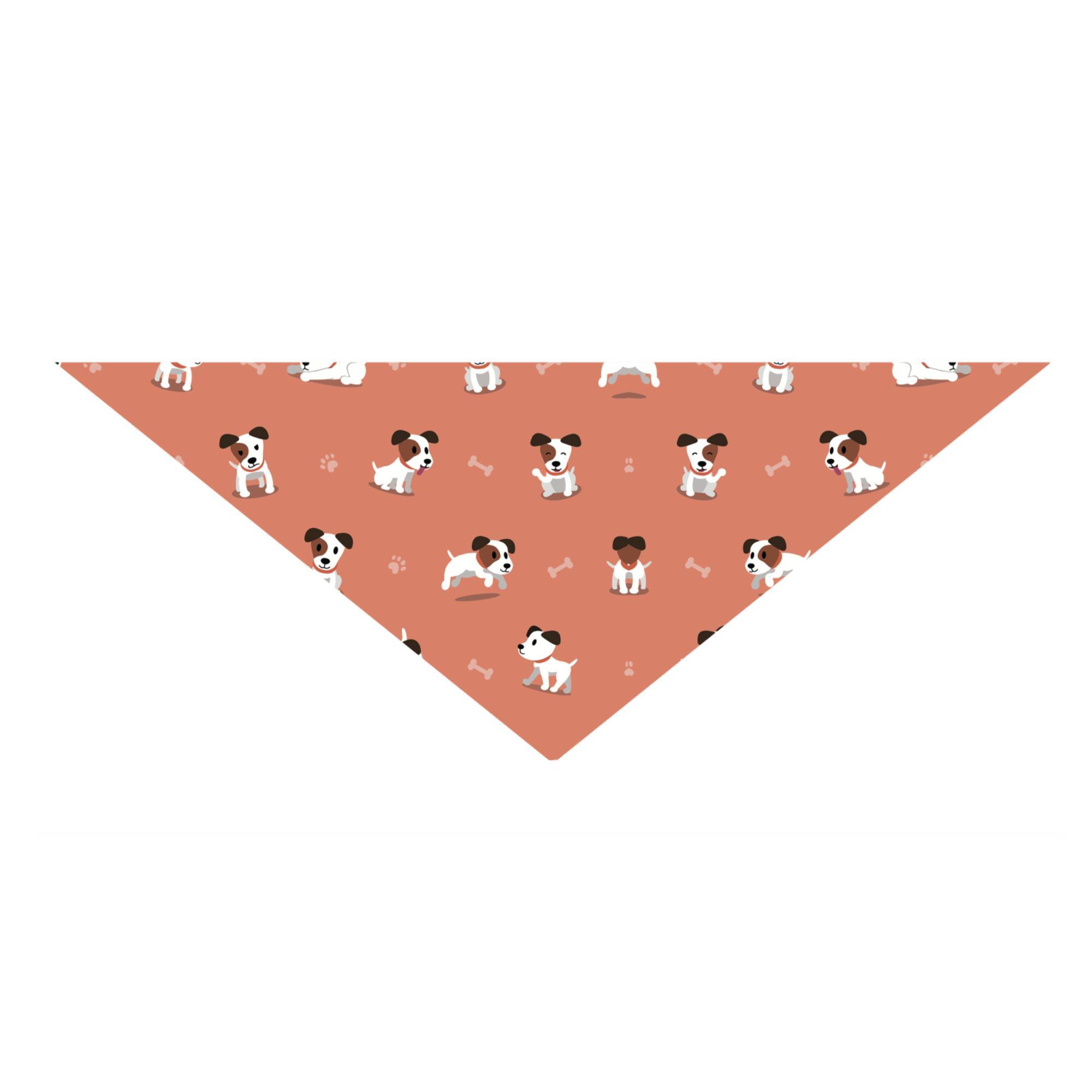 Mechaly Cotton Funny Dog Bandana with Designs Durable Birthday Pet Scarf - Picture 23 of 27