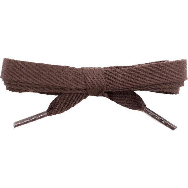 4 Pairs 3/8" Soft Cotton Flat Shoelaces for Any Shoes - Picture 6 of 19