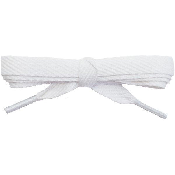 4 Pairs 3/8" Soft Cotton Flat Shoelaces for Any Shoes - Picture 16 of 19