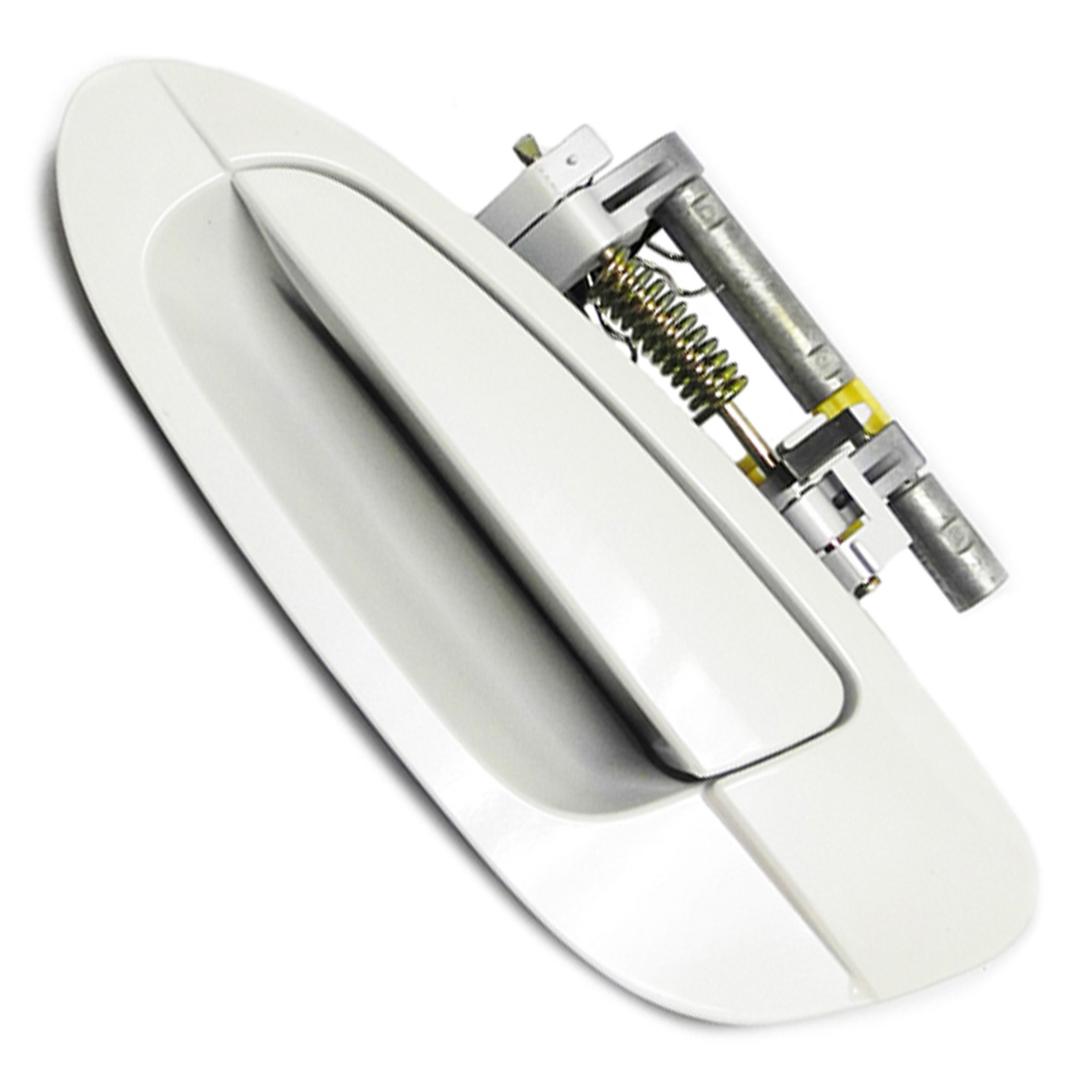 For NISSAN ALTIMA Outside Rear Left QX3 Pearl White MotorKing Door Handle B3951
