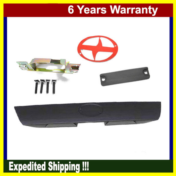 MotorKing Upgraded Rear Liftgate Garnish Trim & Handle For Scion TC 2005-2010 - Primed Black