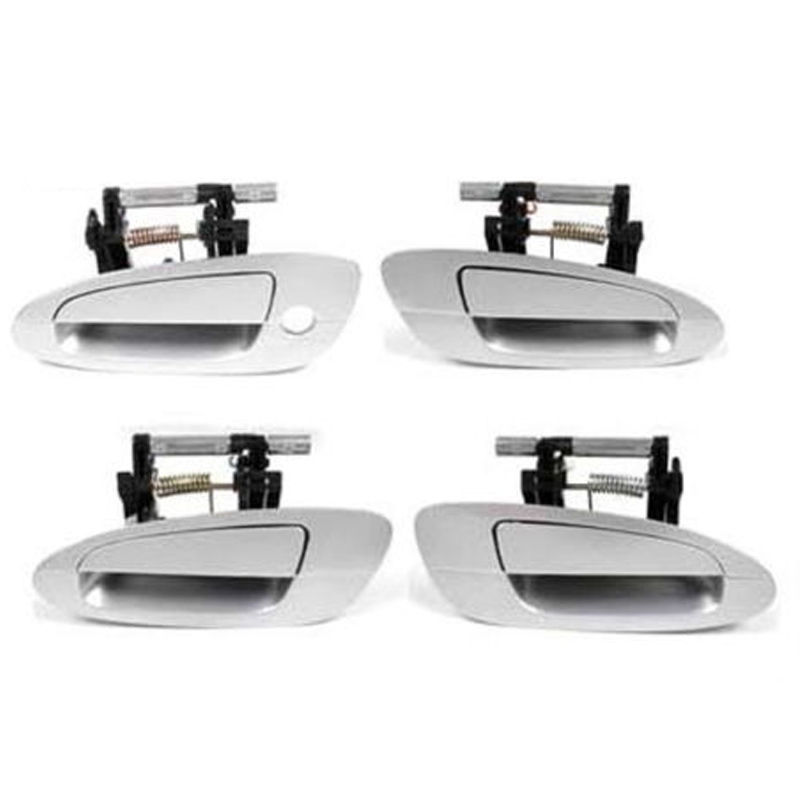 Nomorebreaking For 02 06 Nissan Altima Outer Door Handle Ky1 Silver Set 4 Ds268 Ebay