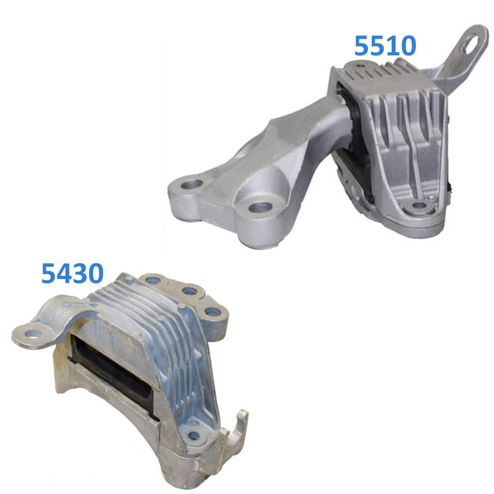 For 20112015 Chevrolet Cruze 1.4L AUTO Motor & Trans Mount 2PCS 5510
