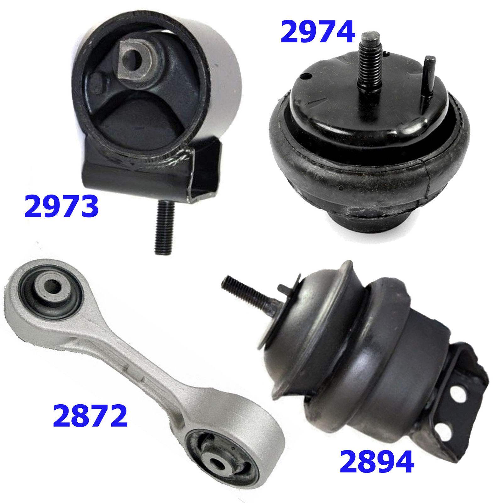 Mount Complete 4PCS For 2000-2003 FORD TAURUS V6 3.0L Engine Motor /& Trans