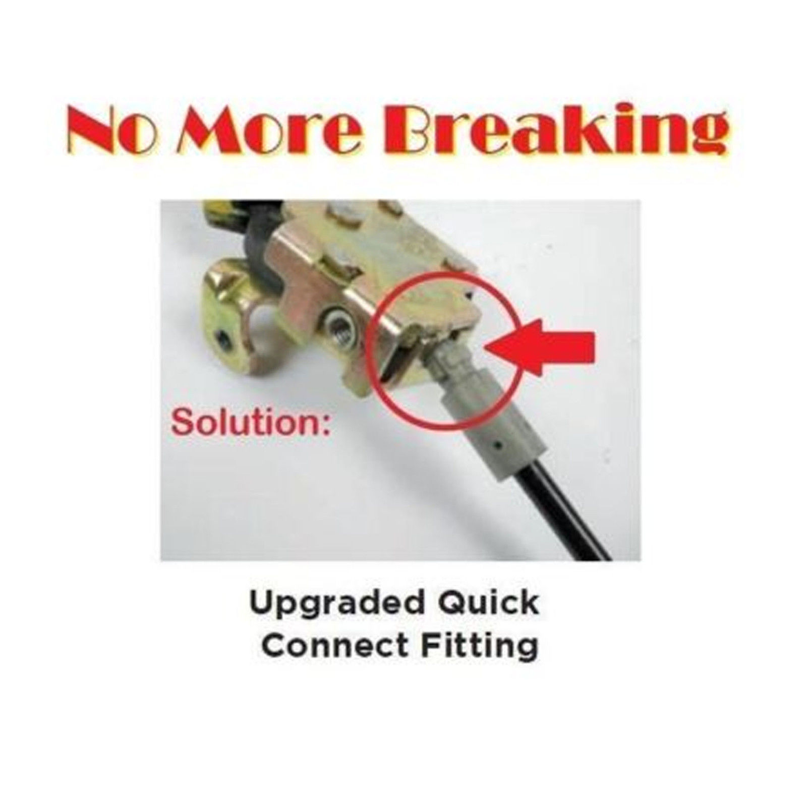 Door Handle Latch Cable Right Rear For Ford E150 E250 E350