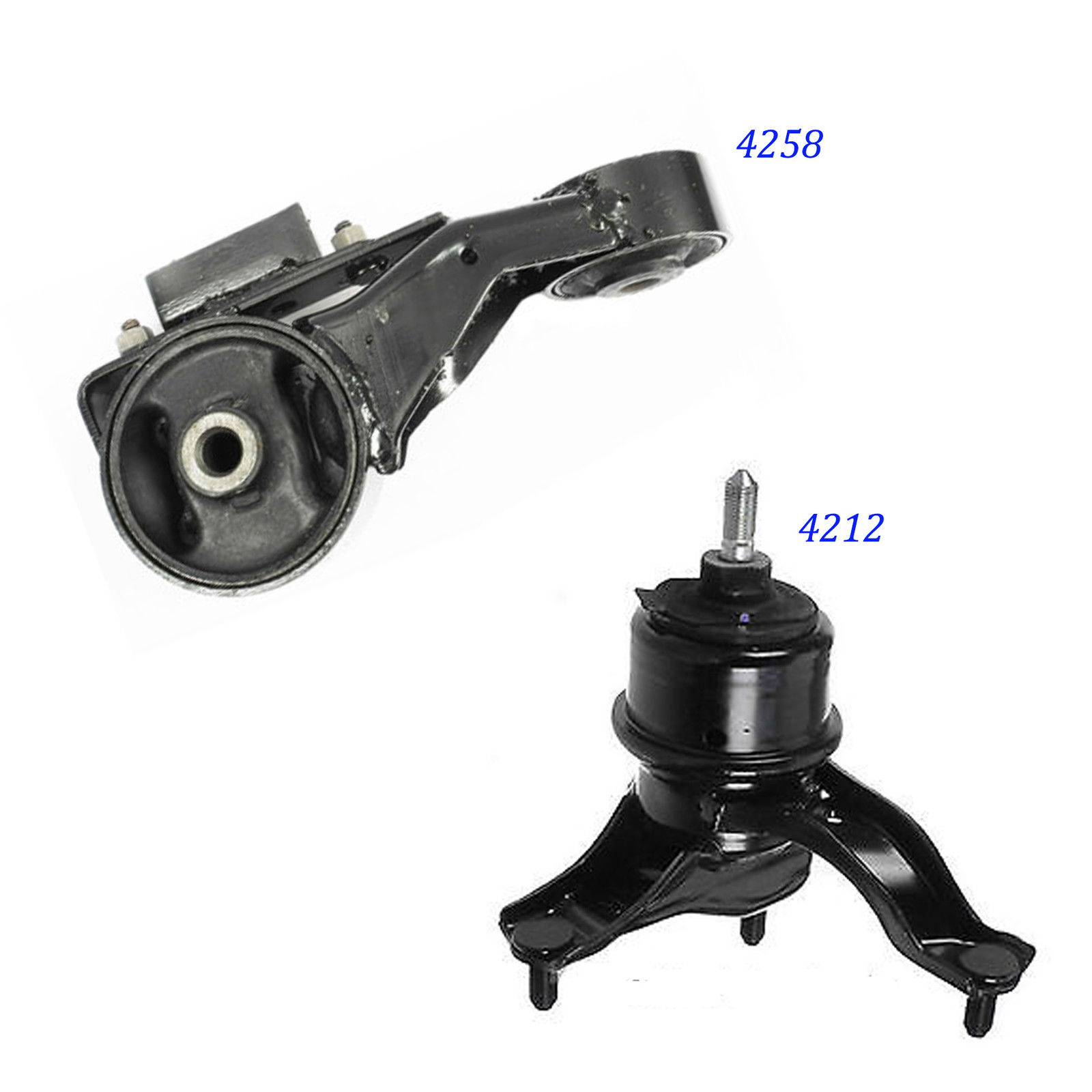 For 2004-2006 Toyota Sienna 3.3L 4WD Engine Motor Mount Set 2PCS 4212 4258 M1209 | eBay