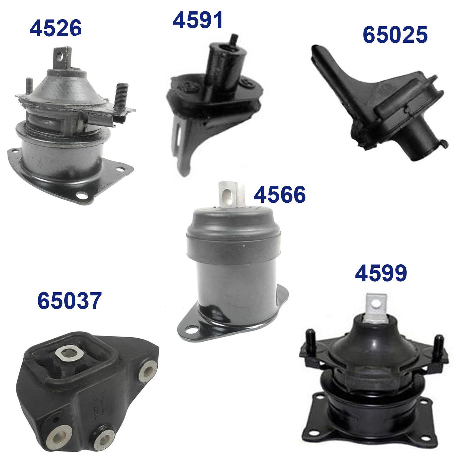For 20072008 Acura TL 3.5L Auto Engine Motor & Transmission Mount Set M1348 eBay
