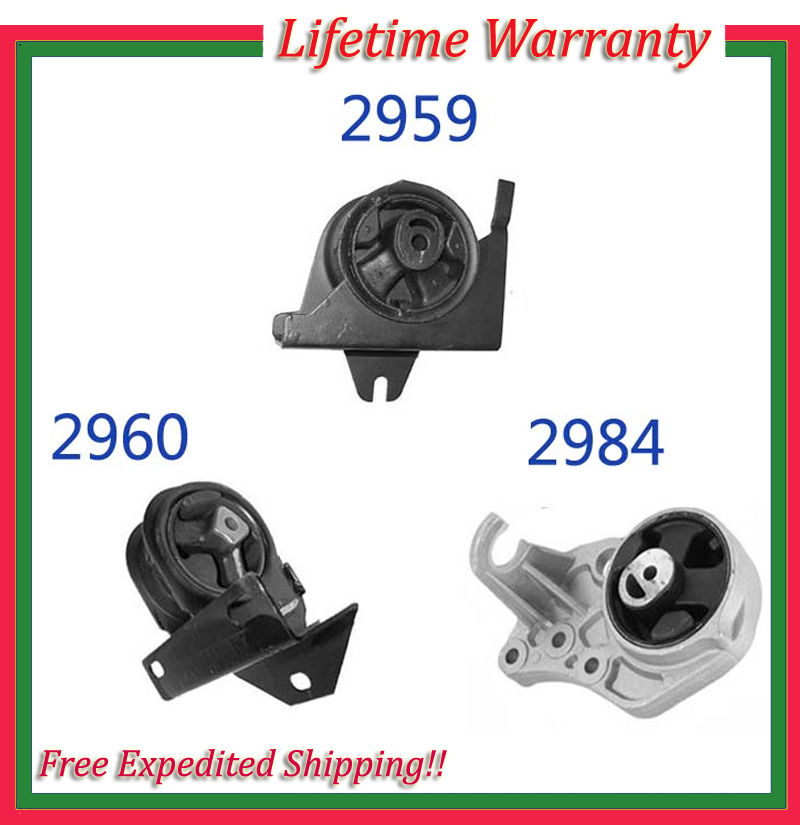 For 9600 Dodge Grand Caravan 3.3/3.8L Engine Motor & Trans.Mount Set 3PCS M832 eBay