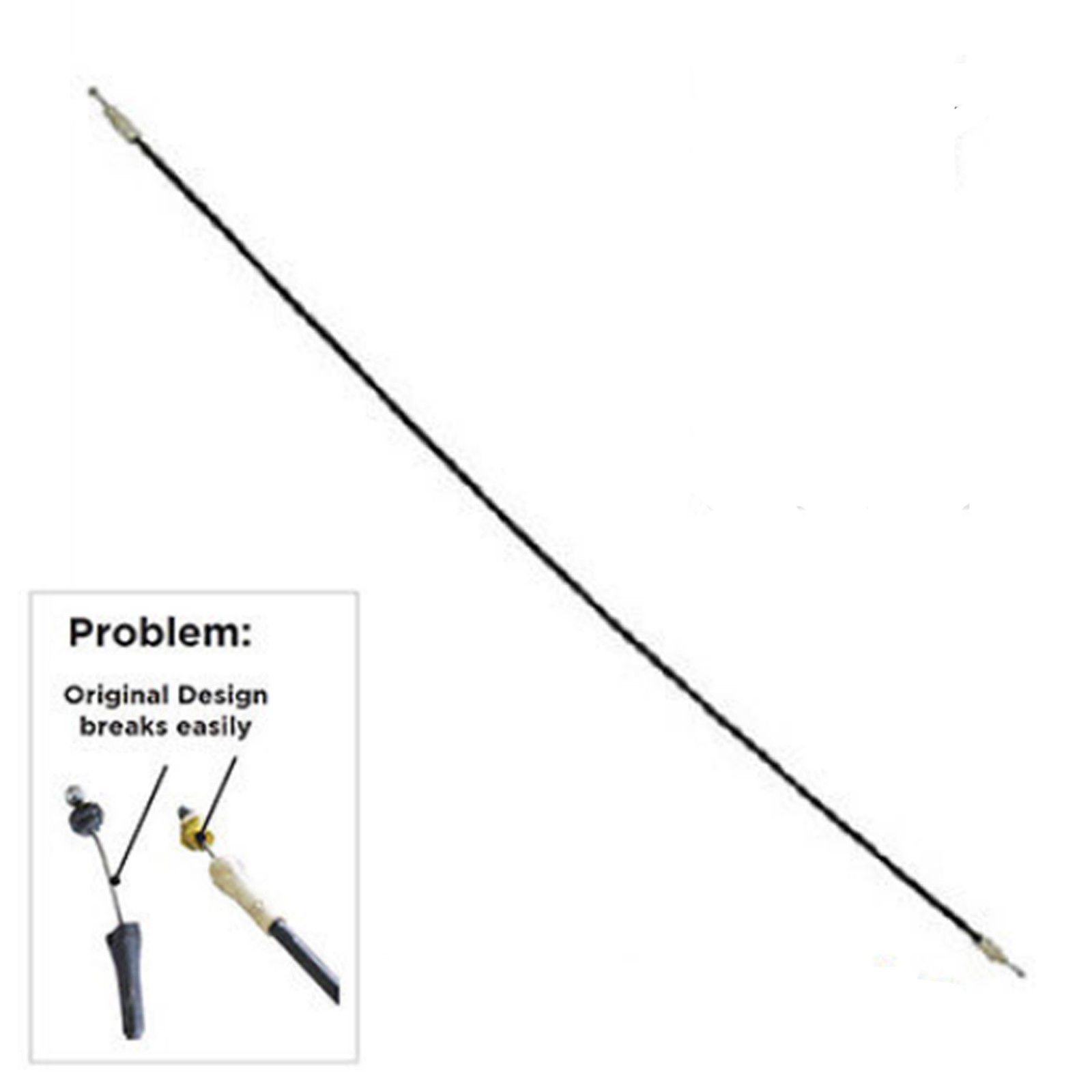 For E150 E250 E350 E450 Left Rear Door Upper Latch Cable RK3002M