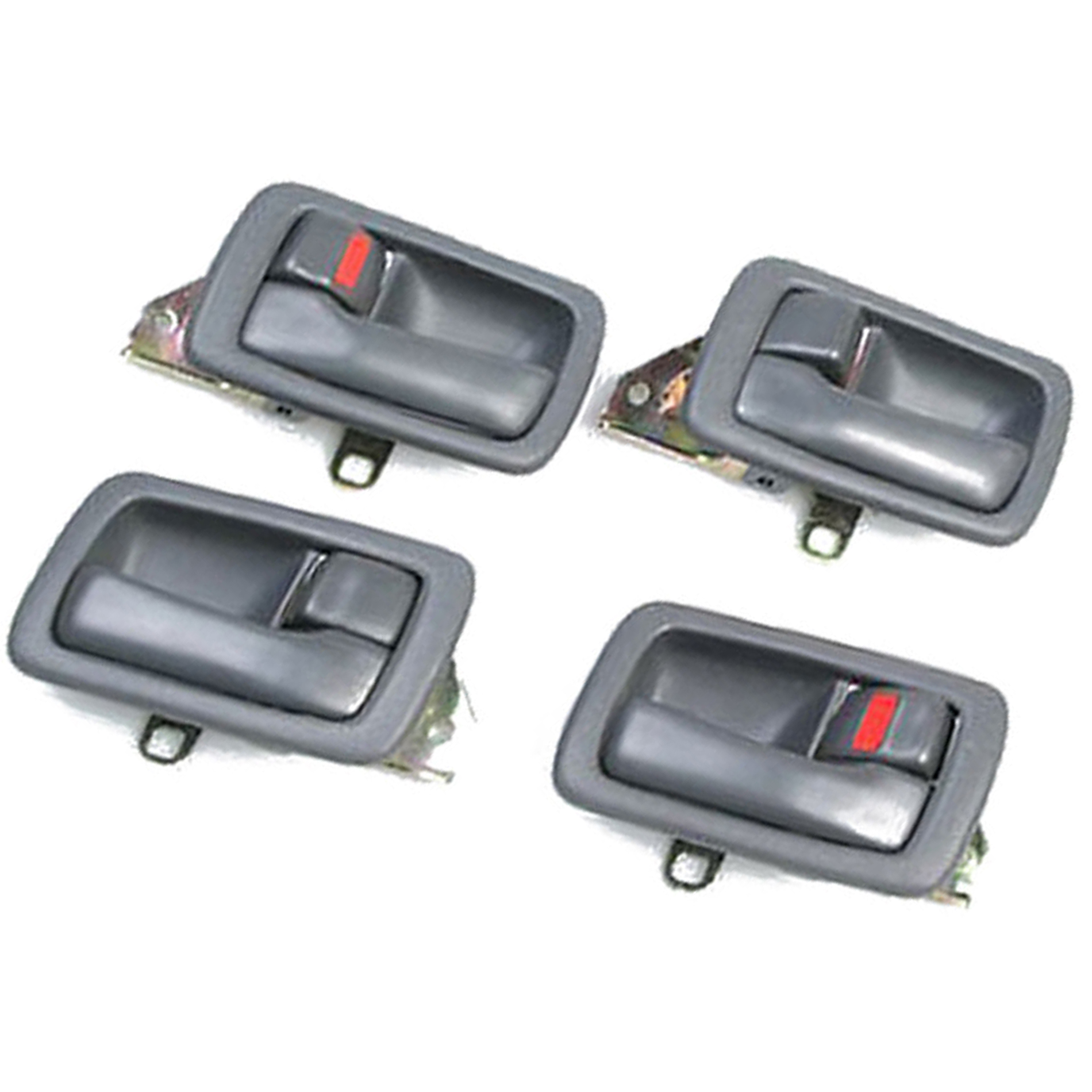 Inside Door Handle For 1992-1996 Toyota Camry Gray Front & Rear Set 4 DS17