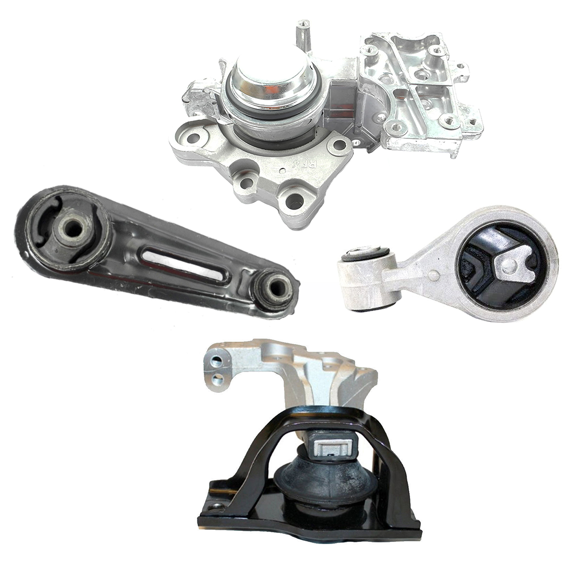 For 082013 Nissan Rogue 2.5 Trans Engine Motor Mount 4351 4352 7370