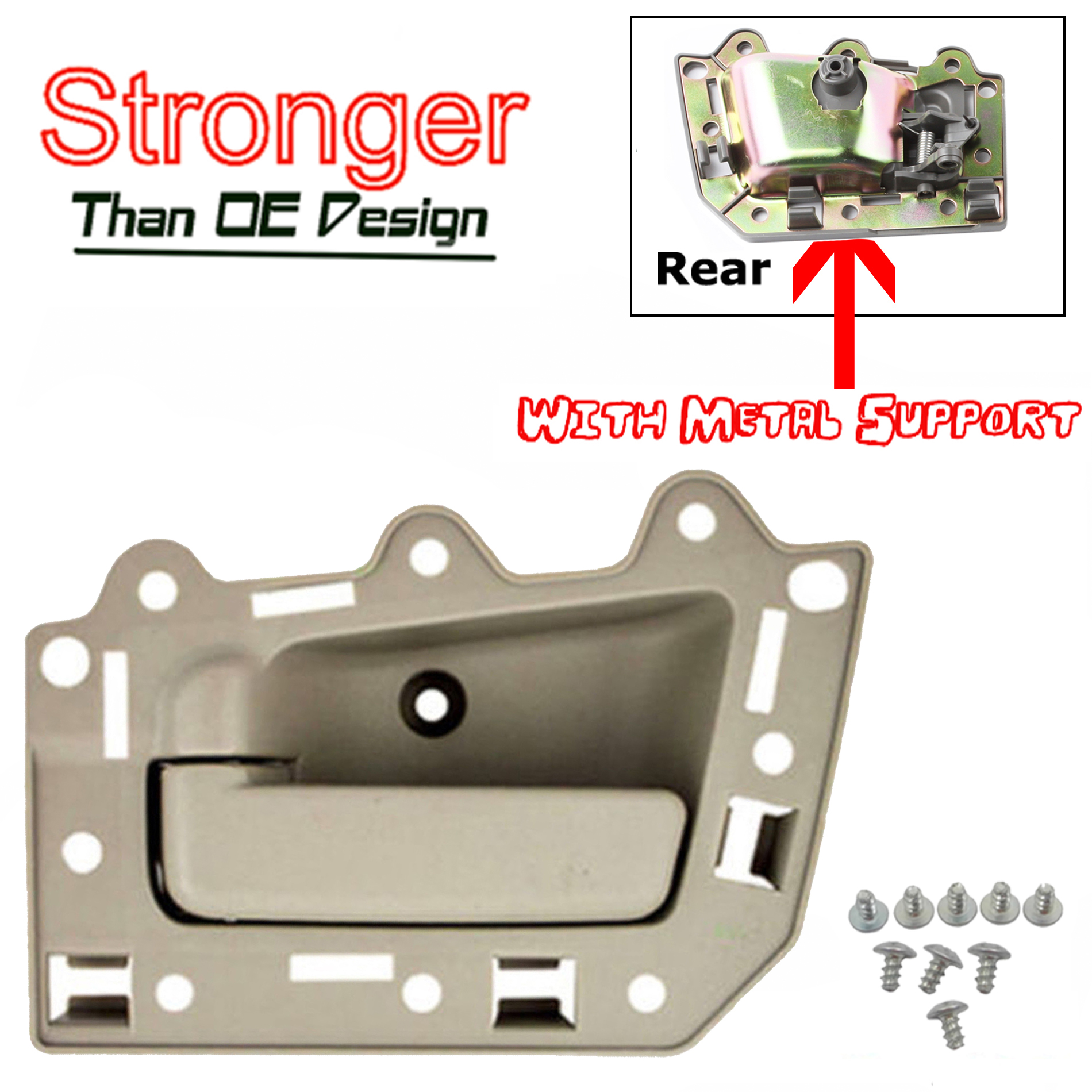 NoMoreBreaking For Jeep Grand Inside Door Handle BEIGE TAN Front Left BJ0009-N
