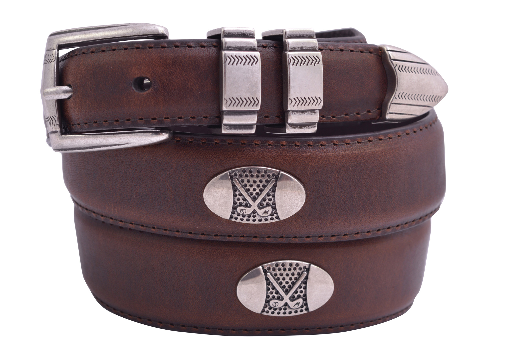 concho golf belt