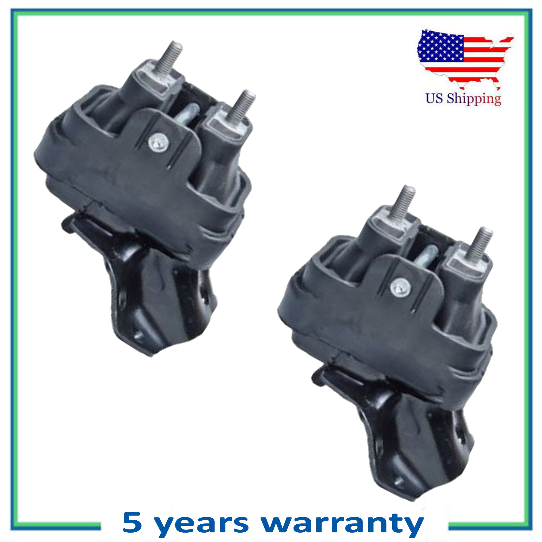 For 2007-2014 Cadillac Escalade GMC Yukon Chevrolet 3211 2PCS Engine Motor Mount For 2007-2014 Cadillac Escalade GMC Yukon Chevrolet 3211 2PCS Engine Motor Mount