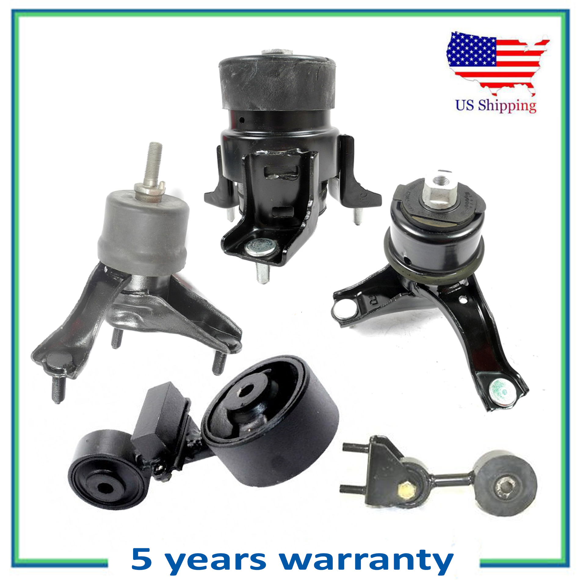 Engine Motor /& Trans Mount For 07-09 Toyota Camry 2.4L 4269 4274 4288 4295 62009
