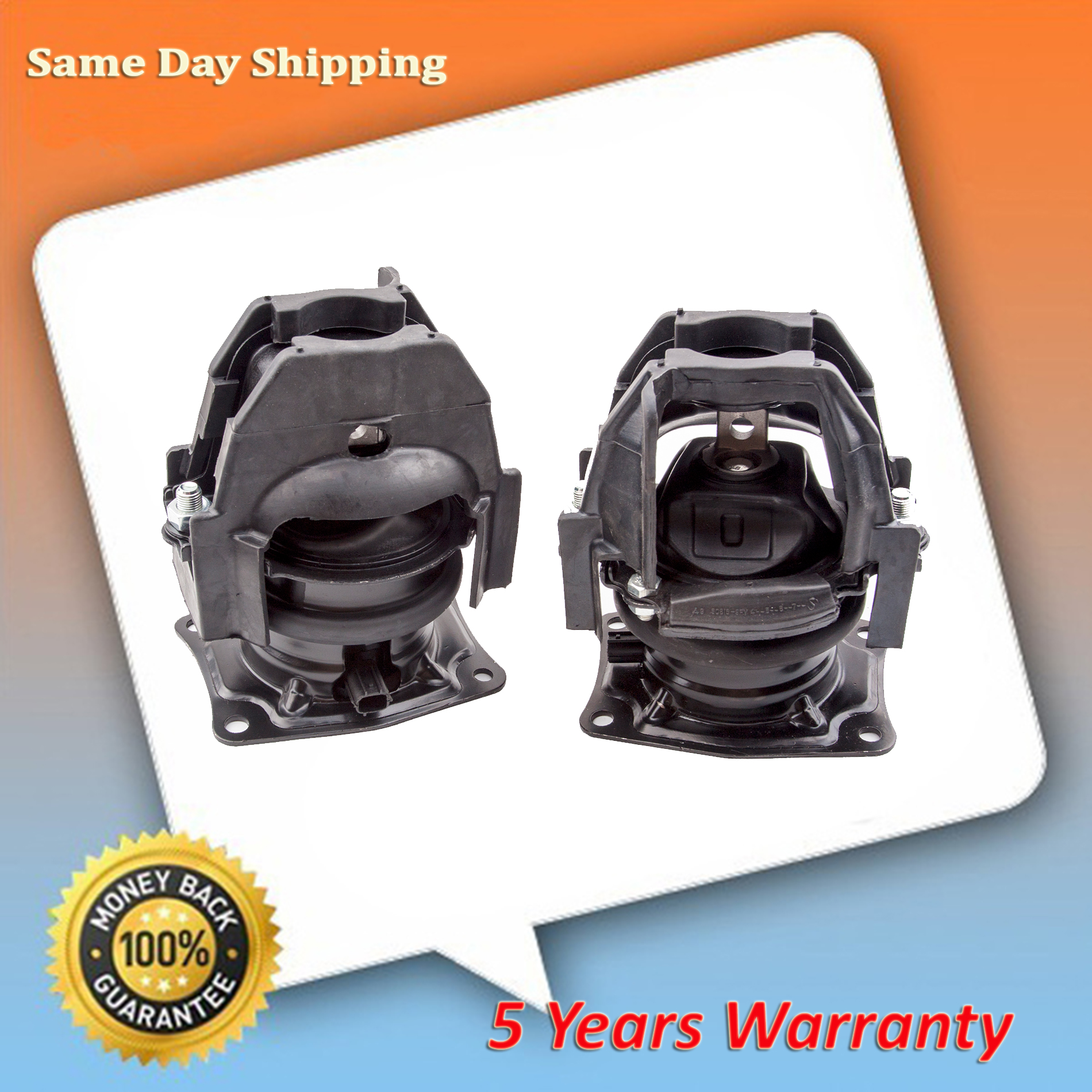 For 2005 2006 2007 Honda Odyssey Front & Rear Motor Mount 2PCS with Sensor M326 eBay