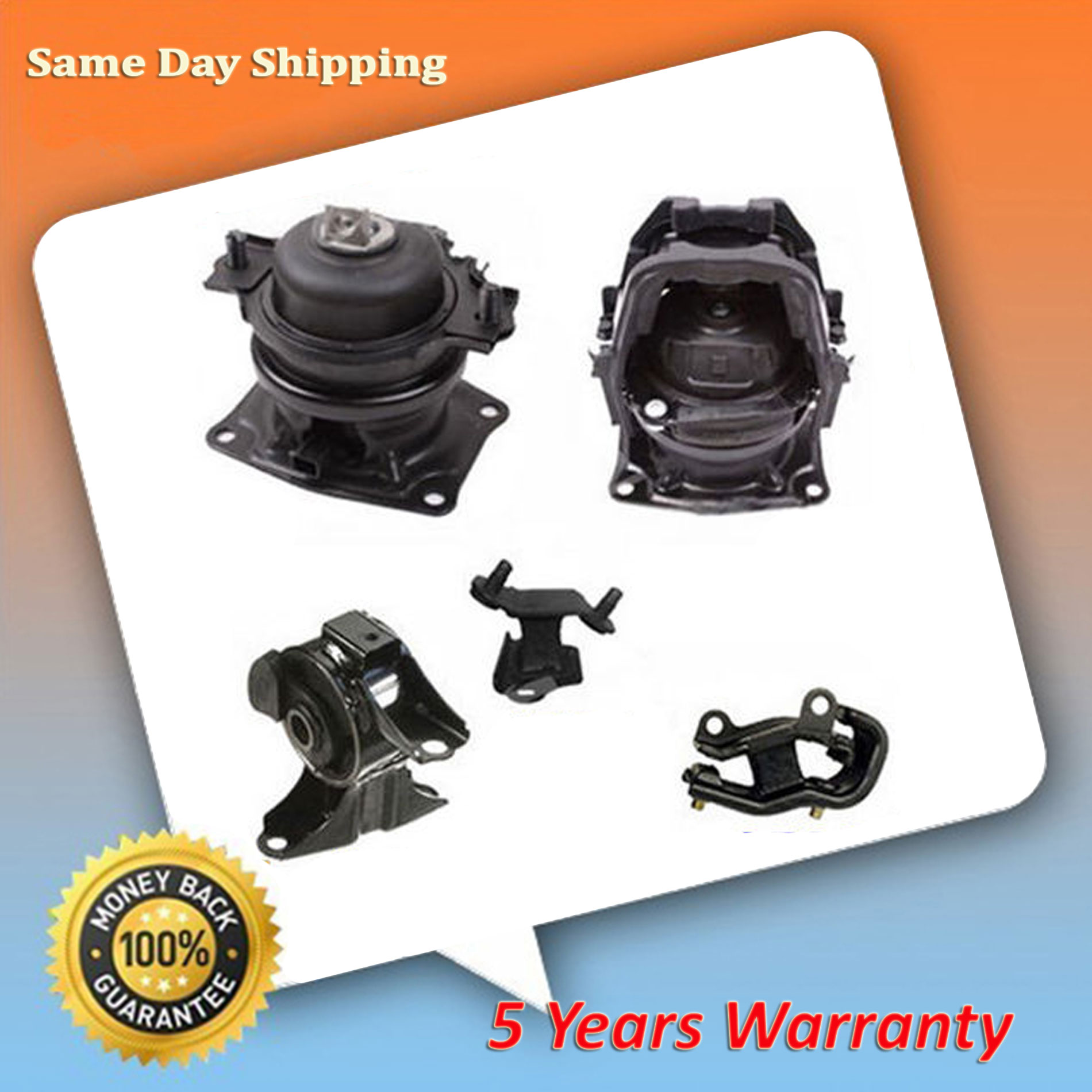 EX-L Engine Motor /& Trans Mount Set M377 For 05-06 Honda Odyssey 3.5L Touring