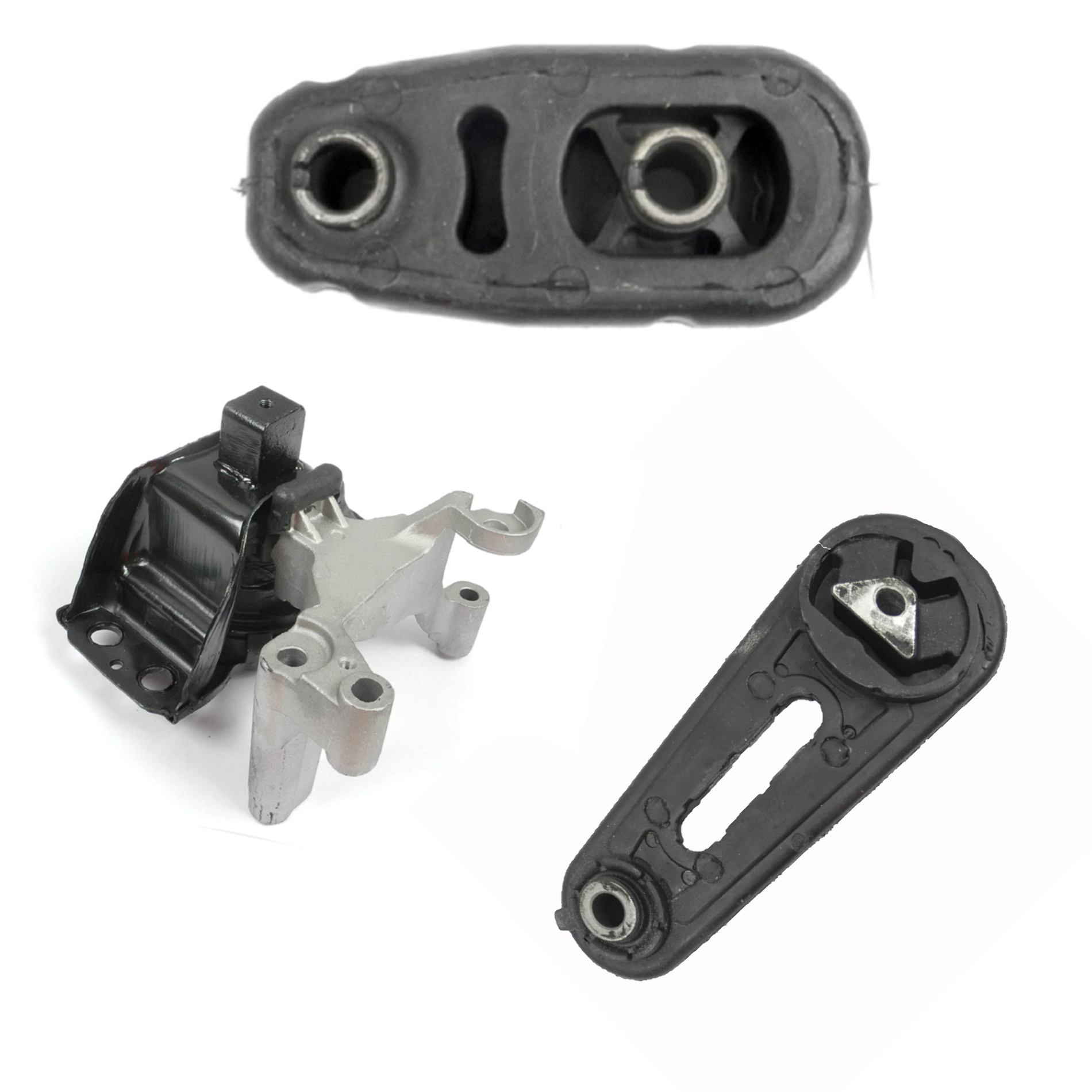 Engine Motor Mount Set 3PCS For 2007-2011 Nissan Sentra 2.0L Automatic Transmission 6 thumbnail image