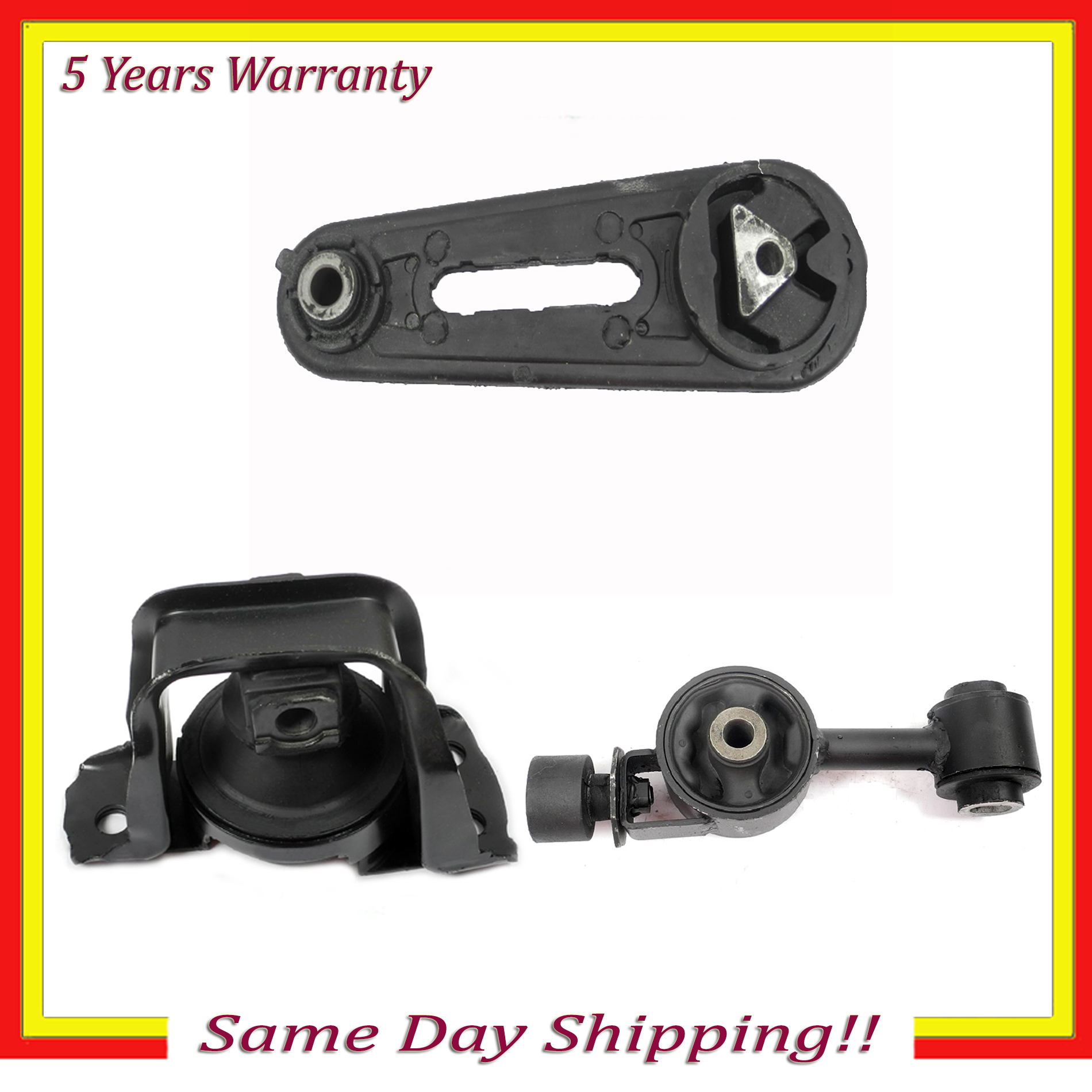 Mount A4323 A4318 /& Trans mount A4312 for 07-11 Nissan Versa 09-11 Cube 1.8L