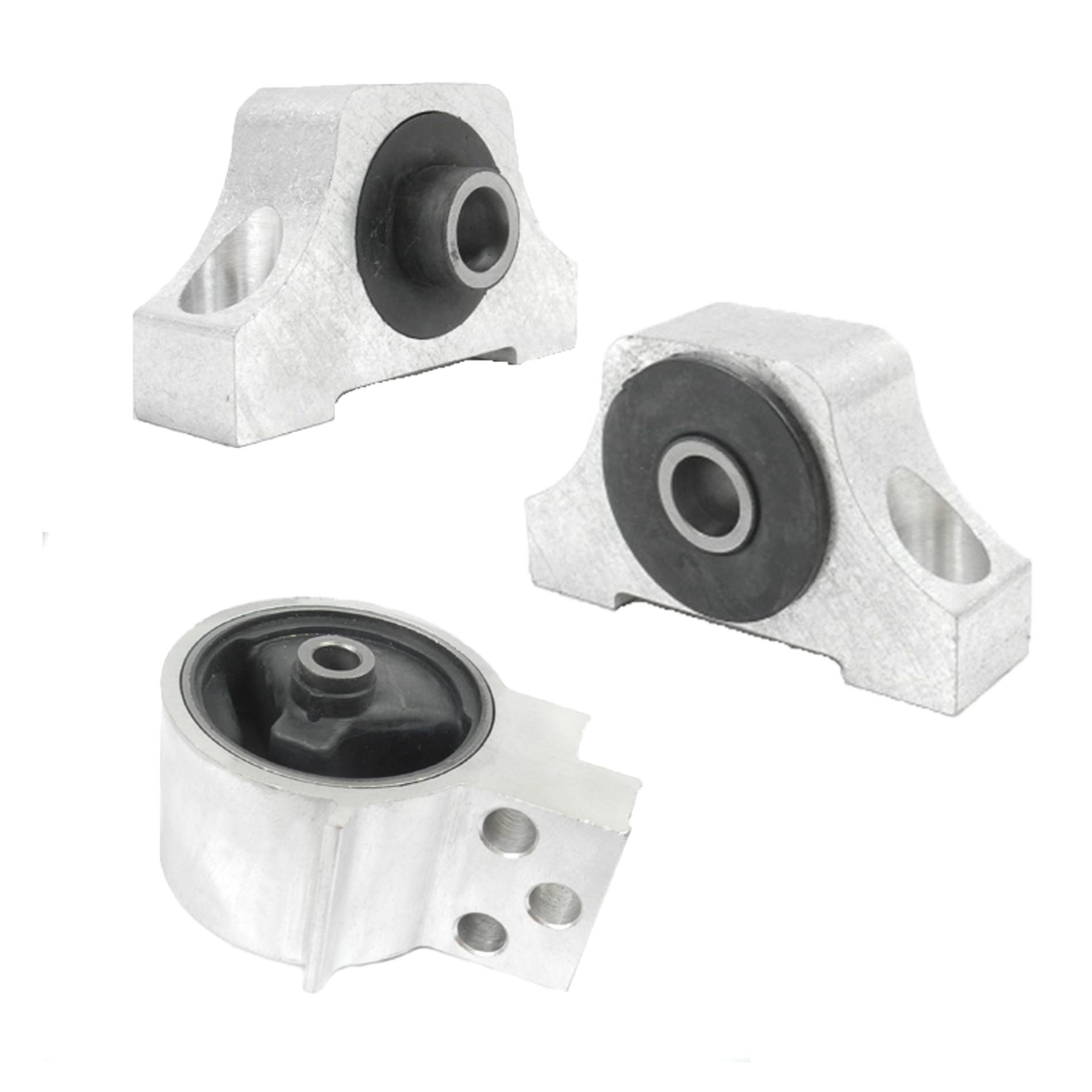 1.8L Front /& Rear Engine Motor Mount Set 3PCS 1990-1993 for Acura Integra 1.7L