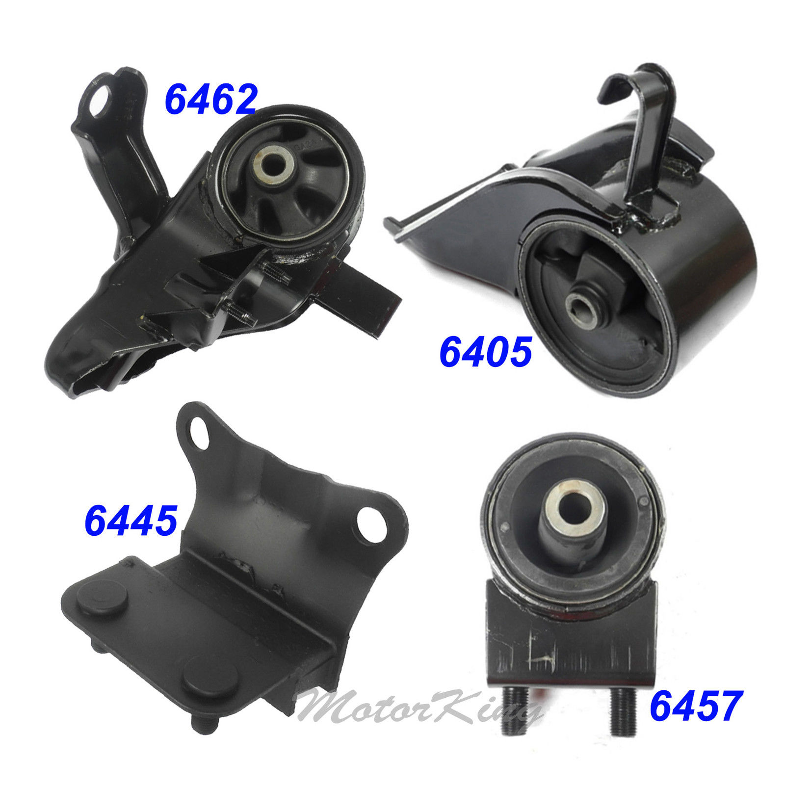 93-97 For Mazda MX-6 2.5L Engine Motor & Trans Mount Manual 6405 6445 6457 6462