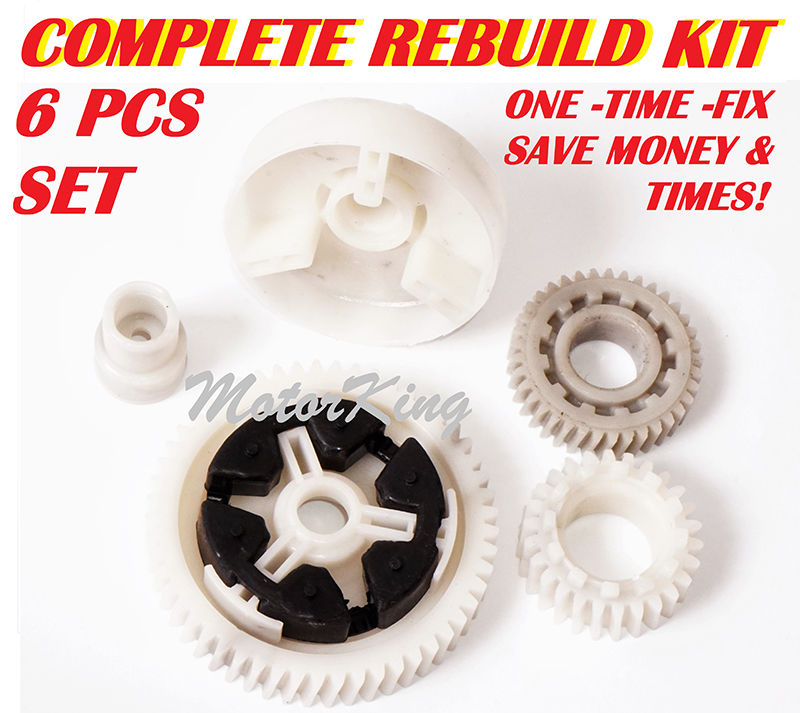 Power Window Motor Gear Regulator Set 6 For Mazda 2 3 6 CX5 D01G58
