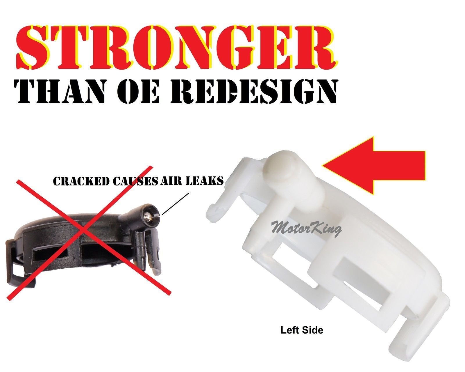 For Mercedes W215 CL500 CL600 LF Door Lock Actuator Air Cap Repair Kit