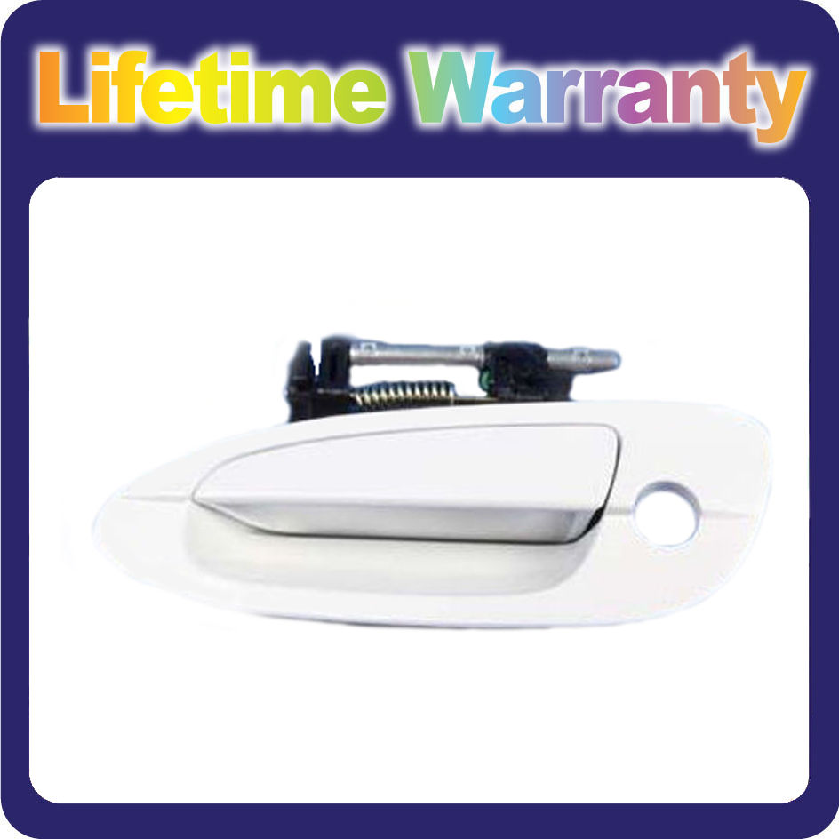 For NISSAN ALTIMA Outside Rear Left QX3 Pearl White MotorKing Door Handle B3951