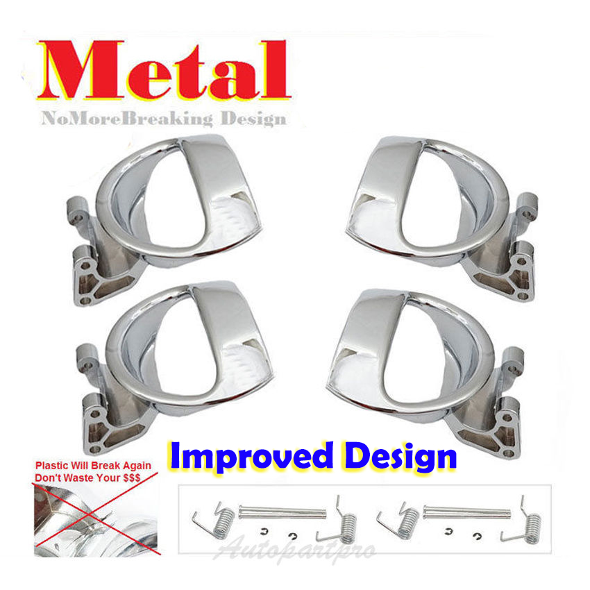 DS484 For 06-11 HHR Front L /& R+Rear L /& R Inside Door Handle Repair Kit 4PCS