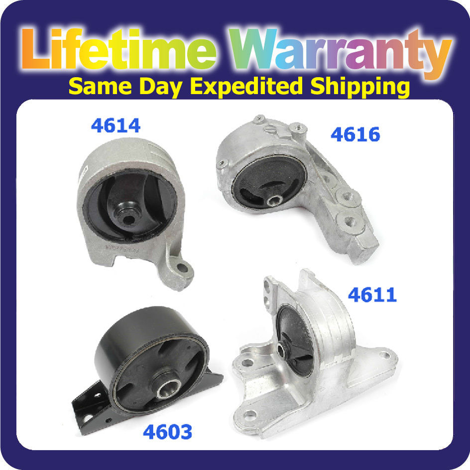 Mount Set 4PCS M045 1999-2003 For Mitsubishi Galant 3.0L Engine Motor /& Trans
