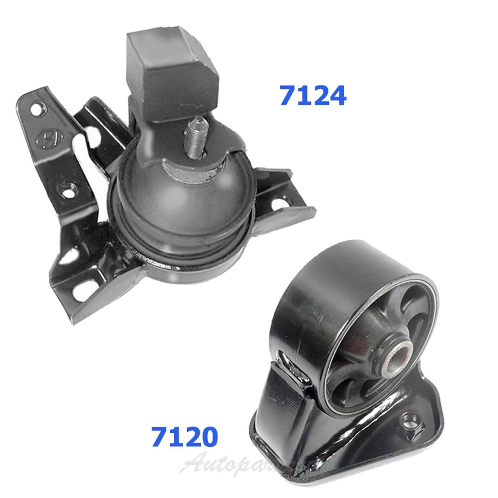 Engine Motor Mount Set 3PCS for 2001-2006 Hyundai Santa Fe 2.4L 2.7L for Auto.