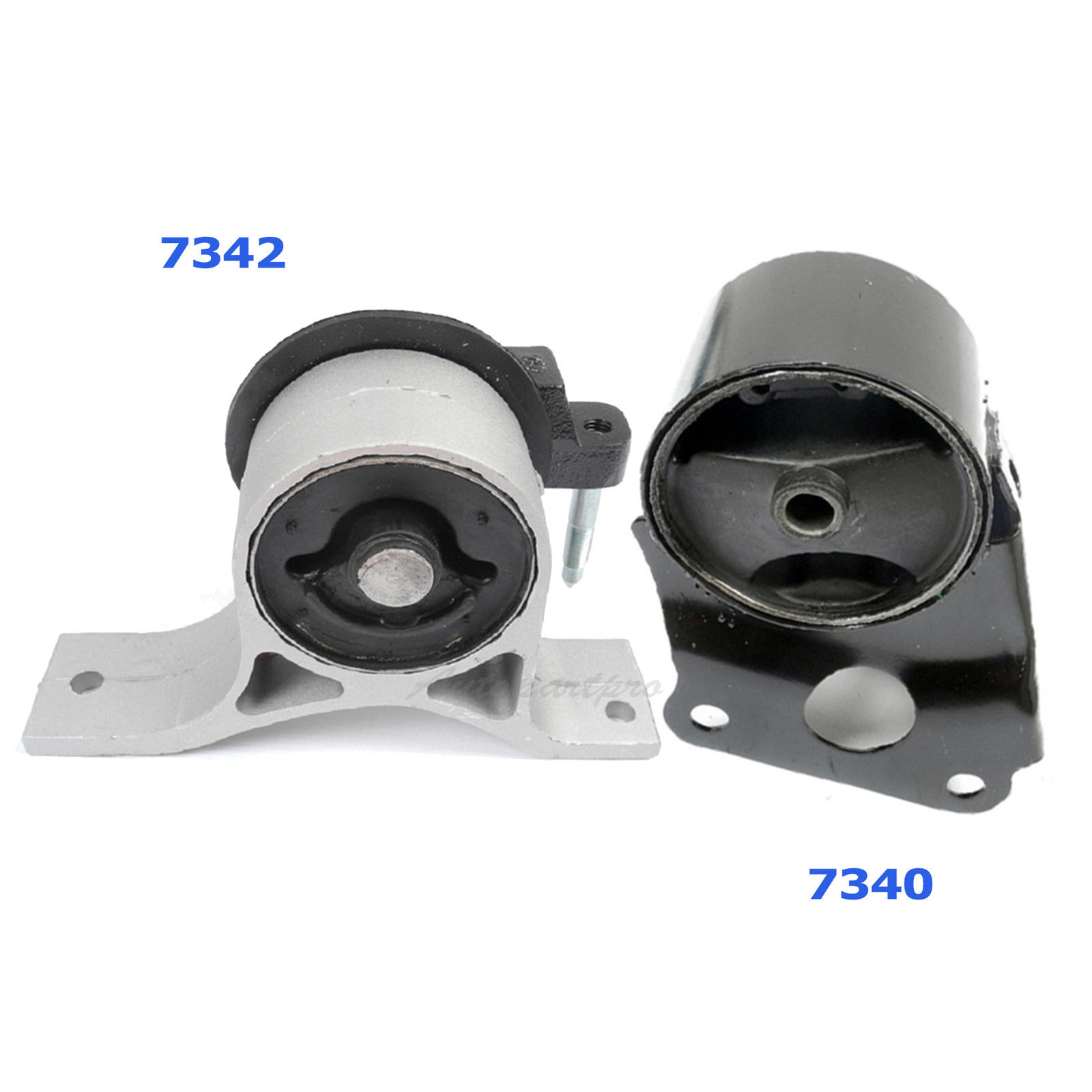 Fits 2002-2006 Nissan Altima 2.5L Front /& Front Right Motor Mount Set 7340 7342