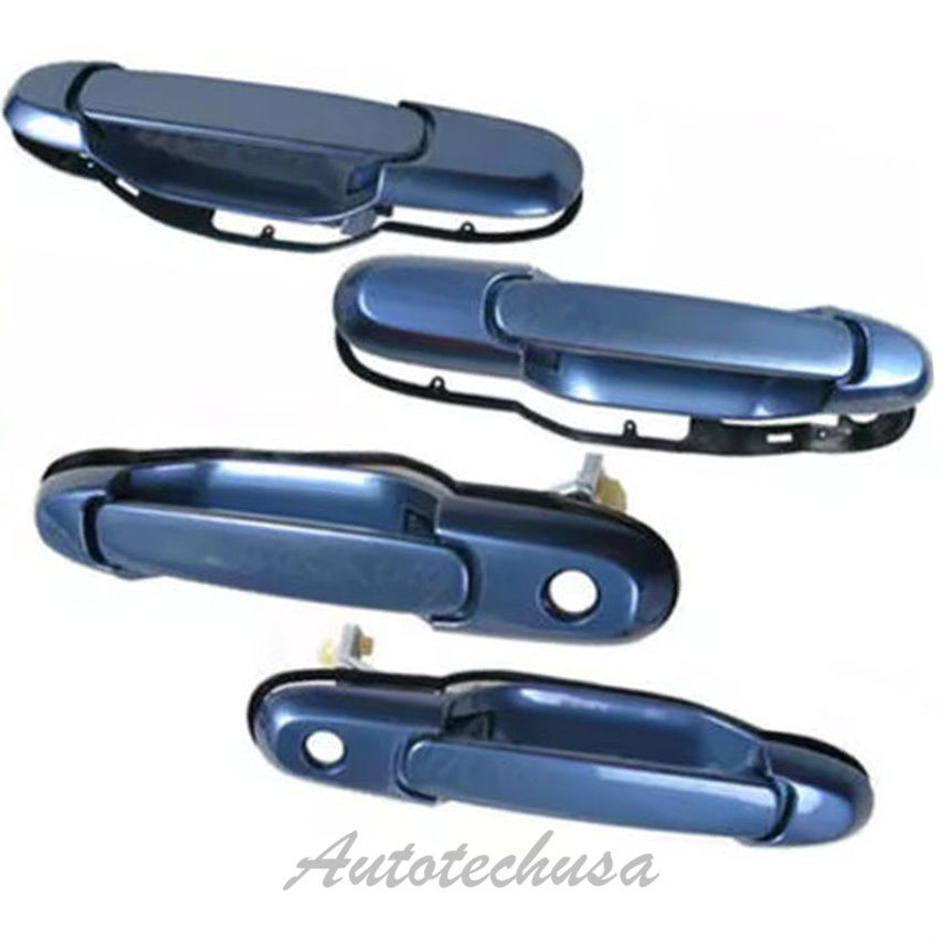 B621 Toyota Sienna For 98-03 Denim Blue Mica 8L9 Door Handle FRONT LEFT