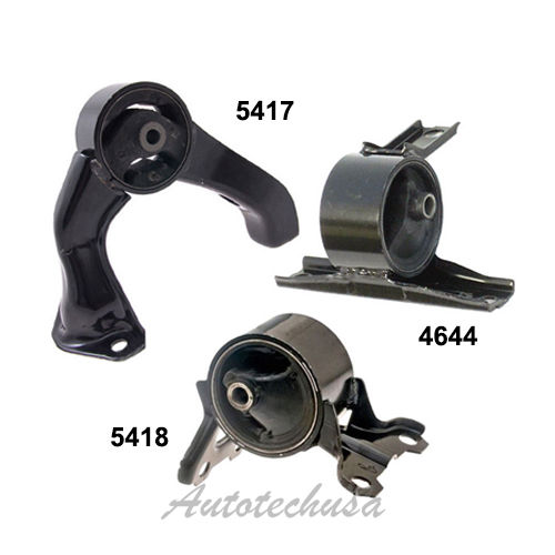 Motor /& Trans Mount 3PCS Set for 07-11 Mitsubishi Outlander 2.4L 2WD// 3.0L AWD
